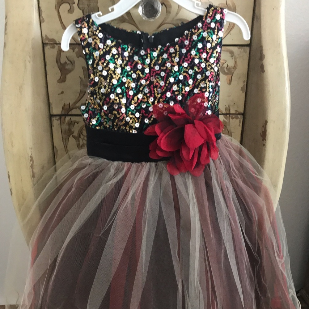 Kids Dream Little Girl’s Formal Tulle Dress 3/4